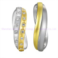 Woman Rings for Women Mens Gold Moissanite Ring Box Jewelry